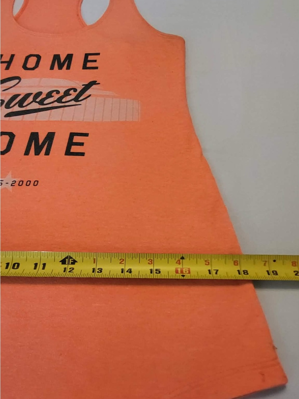 Orange Houston Astros Astrodome “Home Sweet Dome" Graphic Racerback Tank - Picture 6 of 7